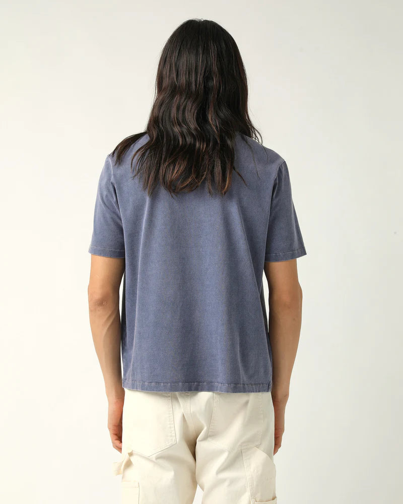 ORGANIC COTTON BLUE TEE SHIRT