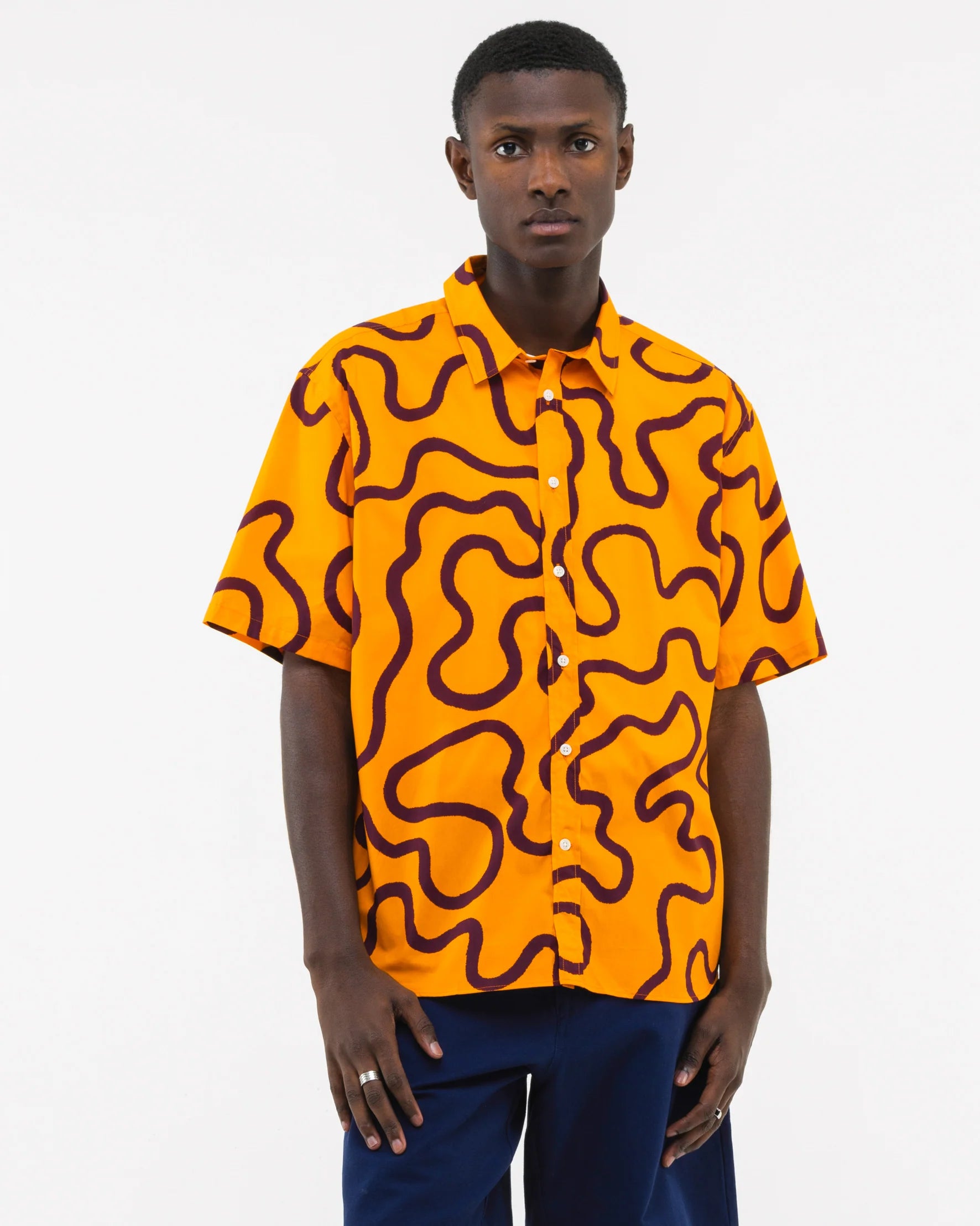 SQUARE SHIRT - ORANGE