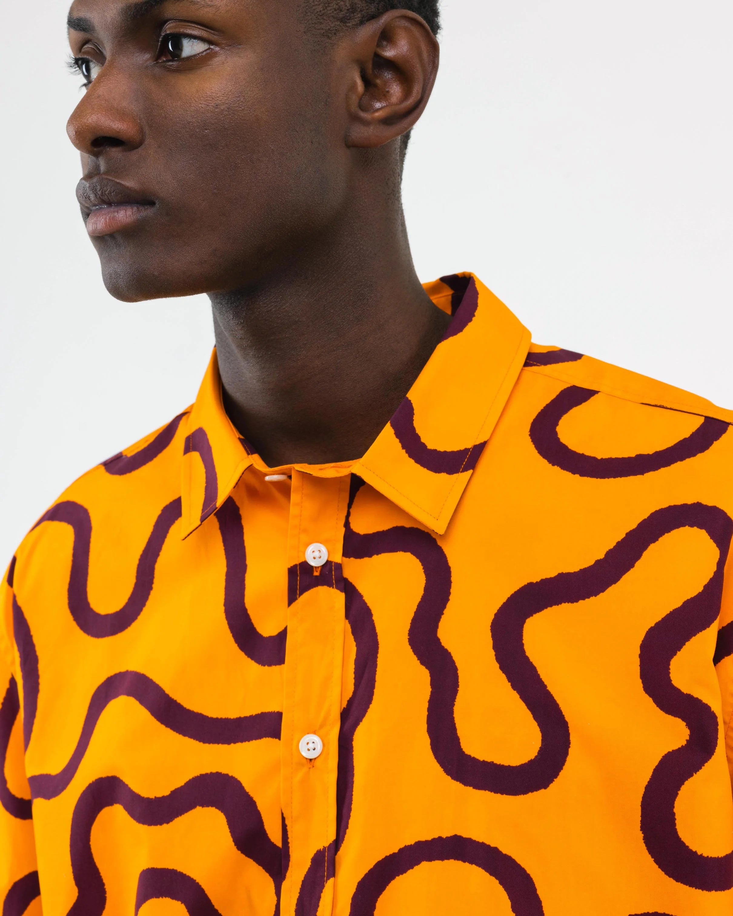 SQUARE SHIRT - ORANGE