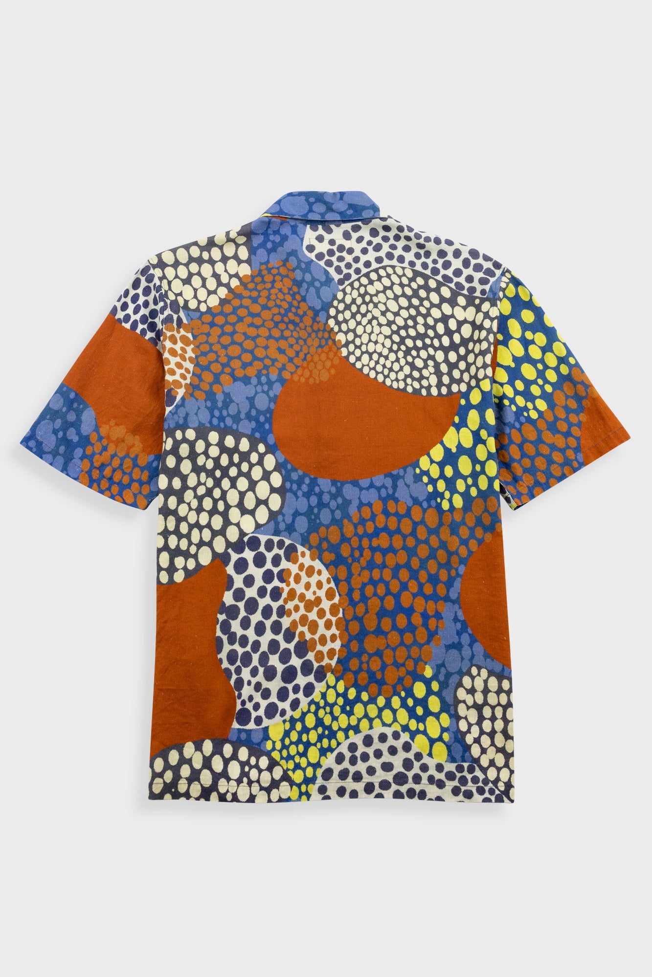 GABE SHIRT - DOT PRINT RED MULTI