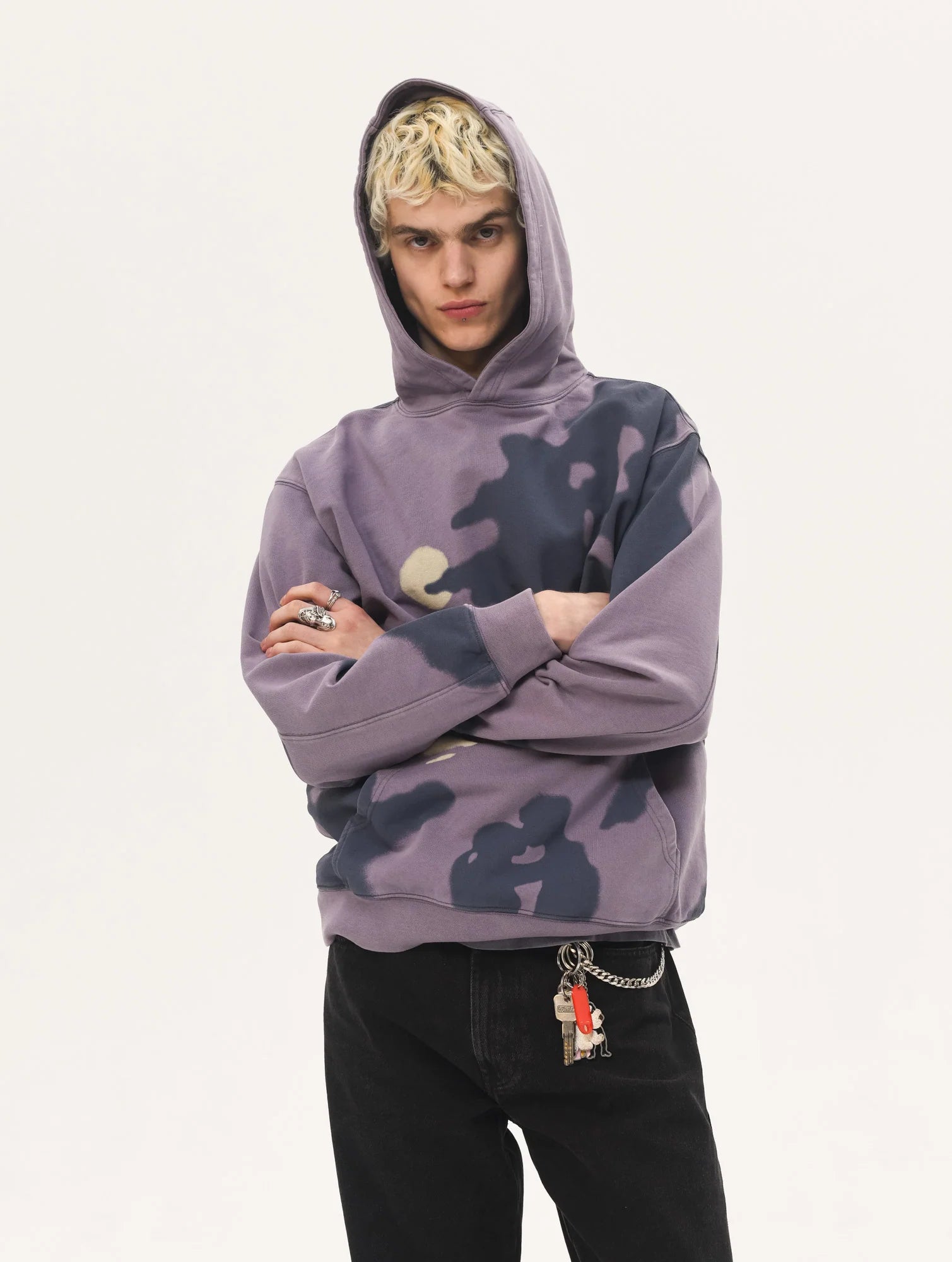 CARNE BOLLENTE HOODED SWEATER