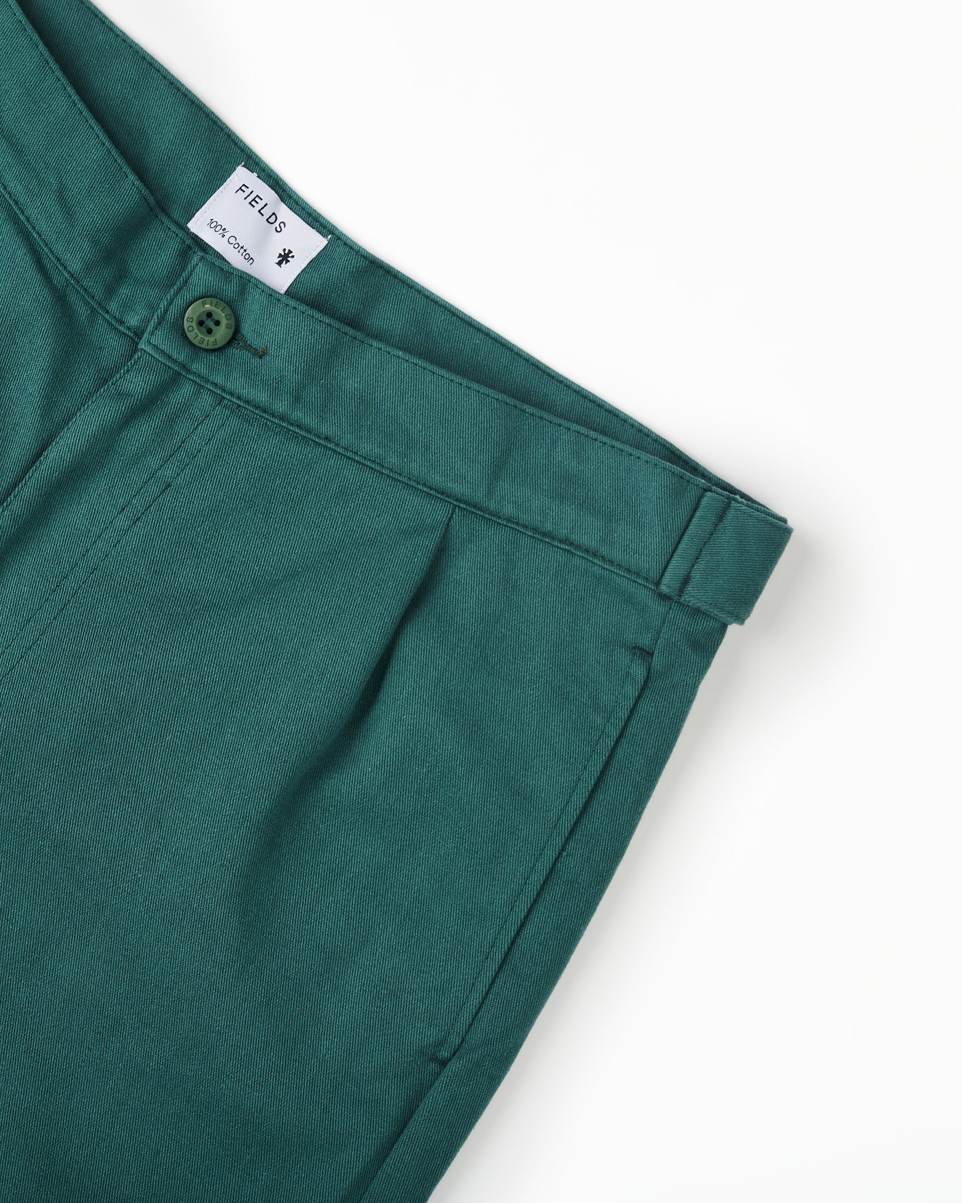 RELAXED COTTON SHORT - SILVER PINE