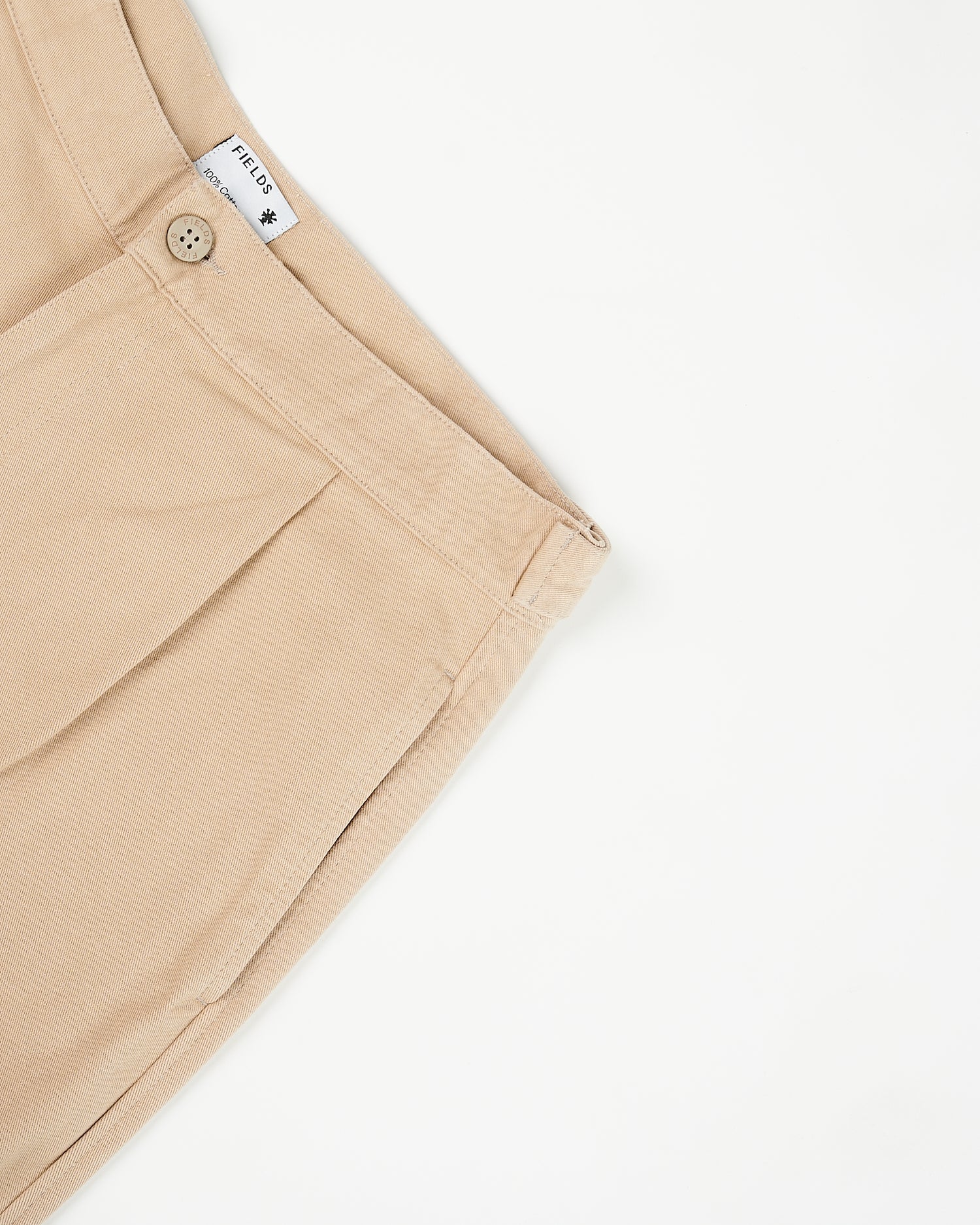 RELAXED COTTON SHORT - INCENSE