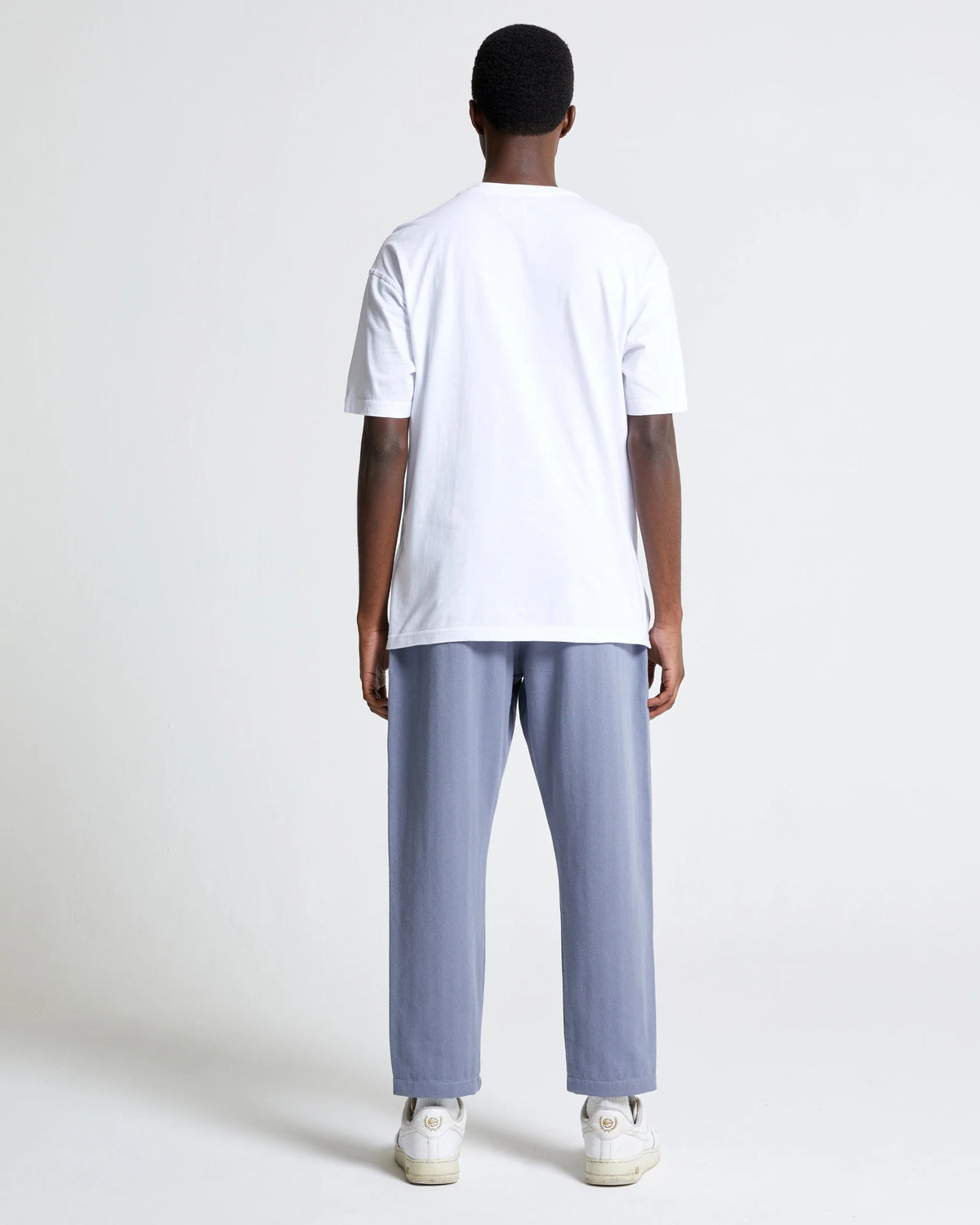COTTON WEEKEND TROUSER - FOLKSTONE GREY