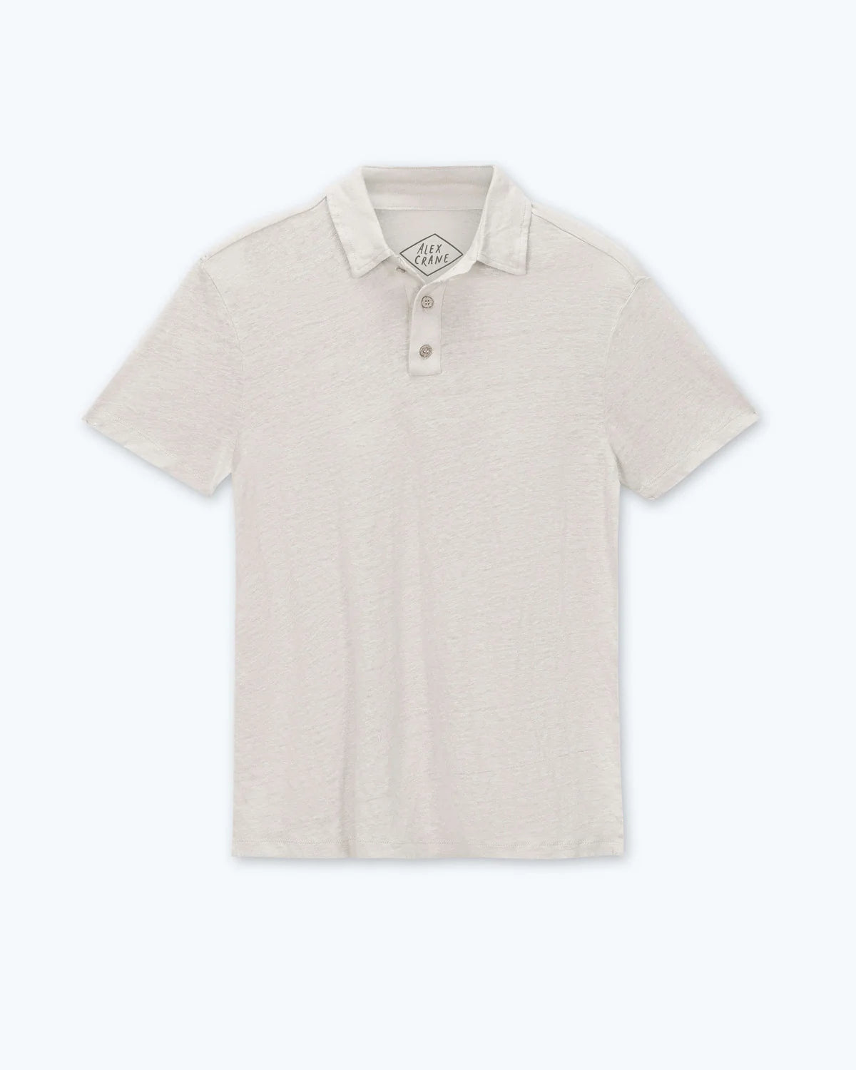 KNIT POLO - BONE