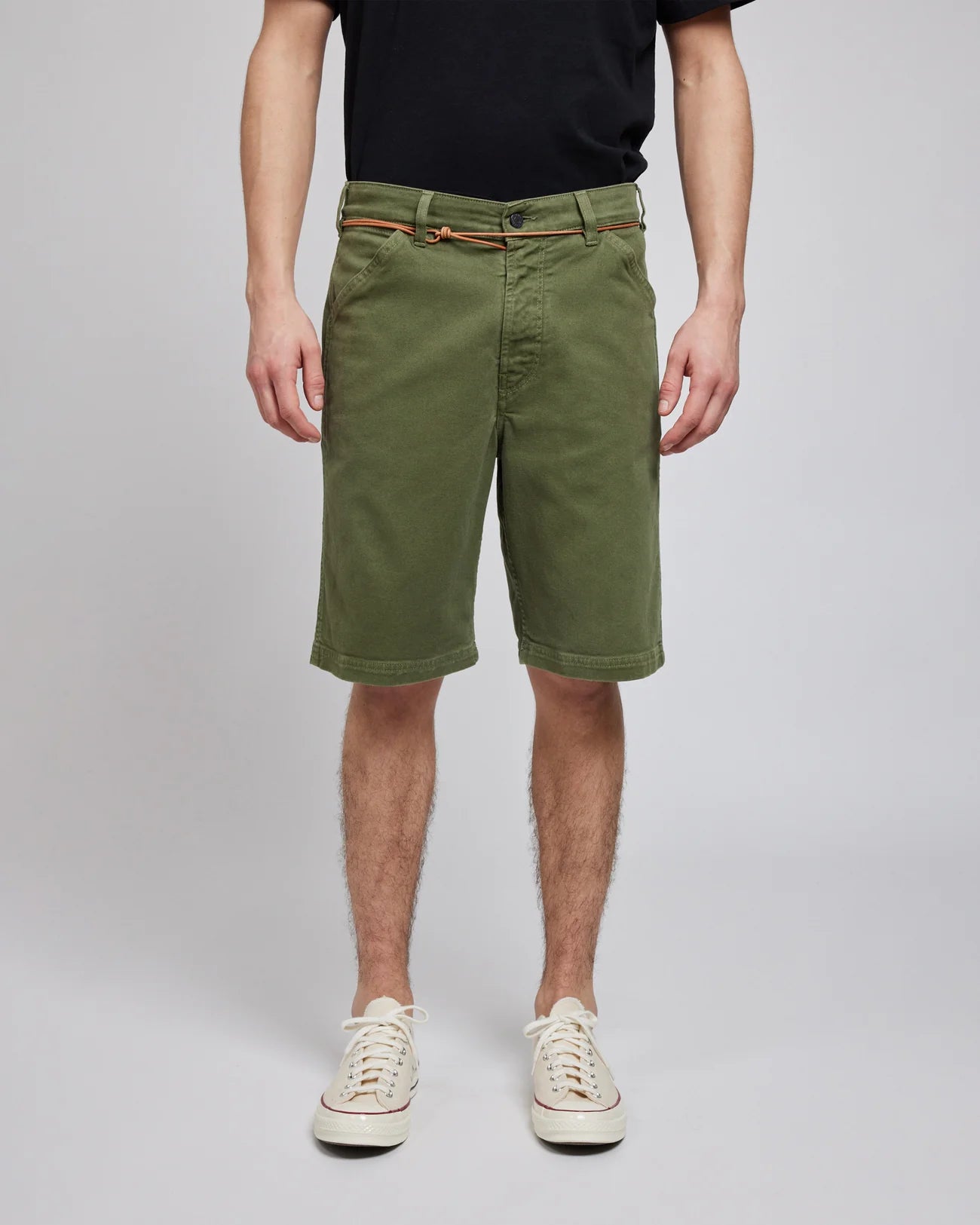 JABALI TWILL SHORT - BURNT OLIVE