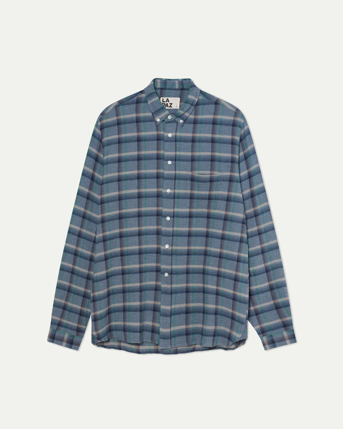 BRANCO SHIRT - BALSAM GREEN CHECKS