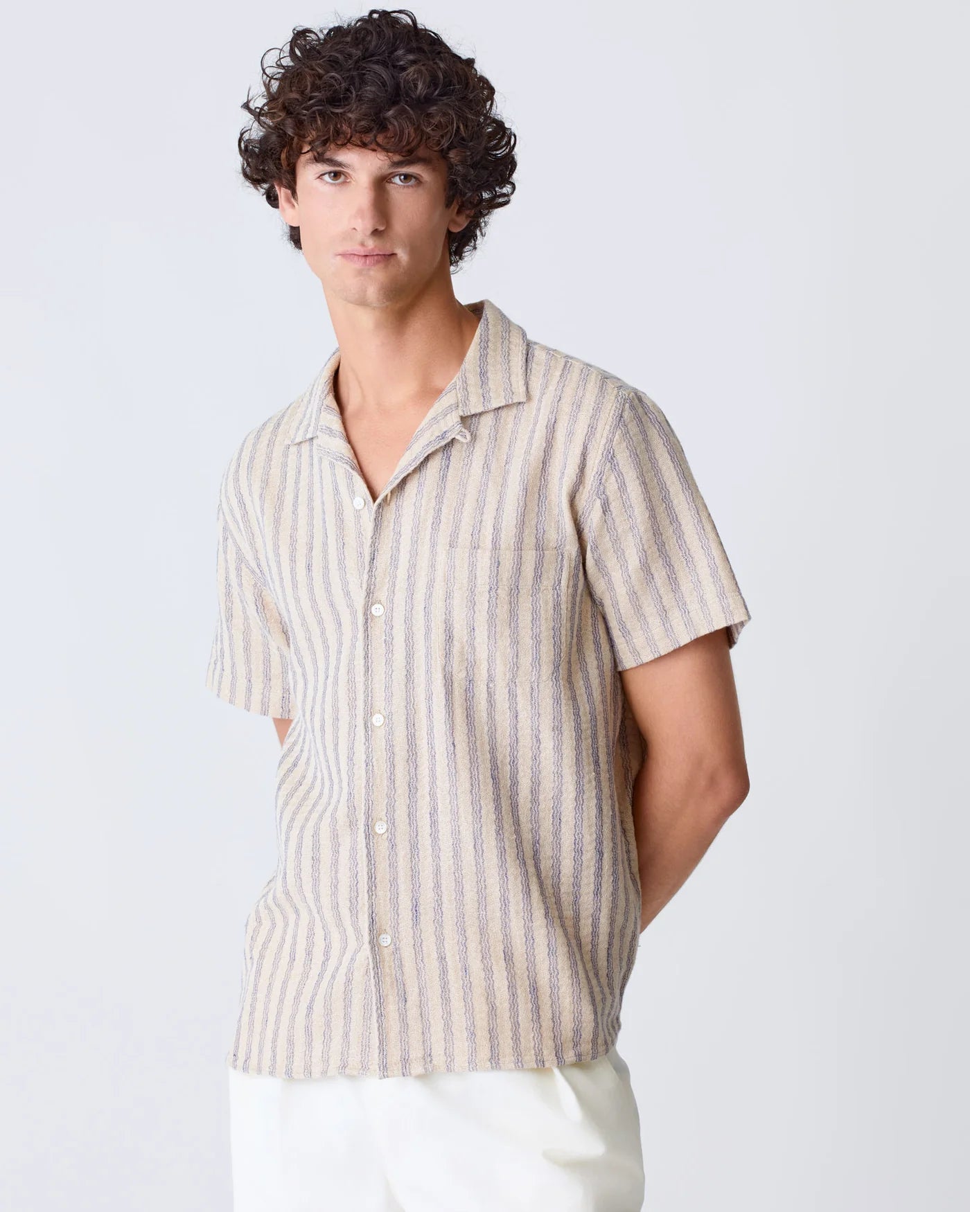 SILVEIRA SHIRT - BLUE STRIPES