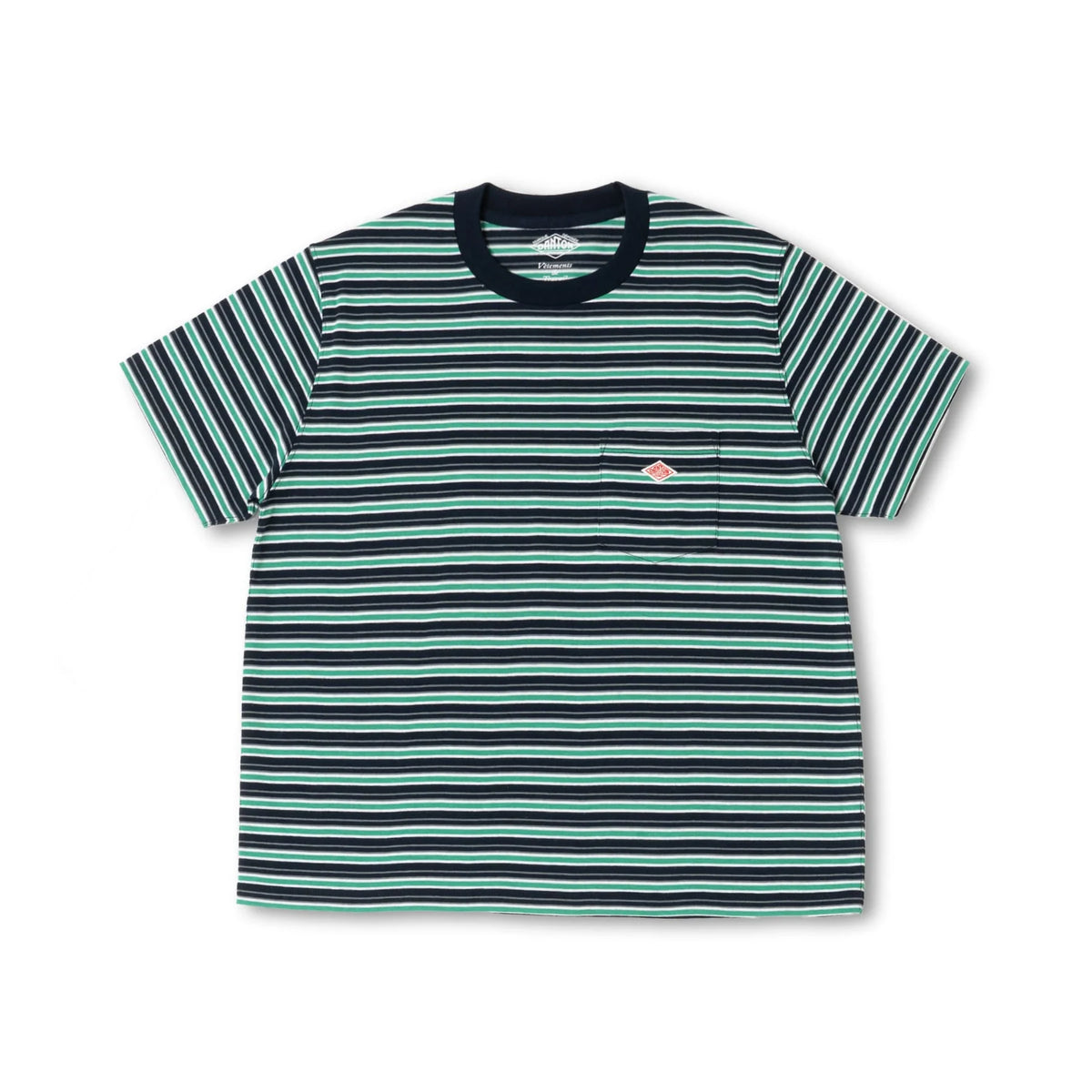 POCKET TEE - MULTI STRIPES