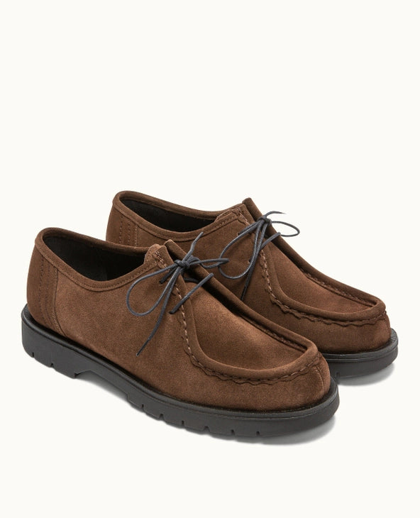 KLEMAN PADROR SHOES BROWN SUEDE