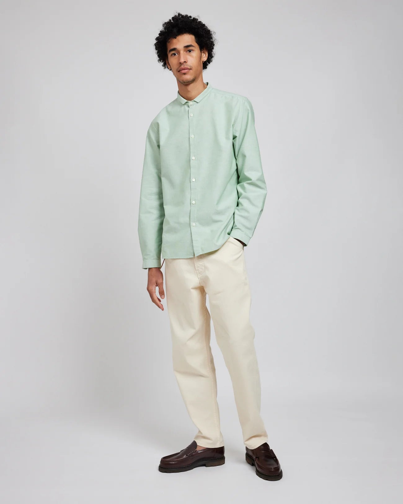 PALA OXFORD SHIRT - MINT GREEN