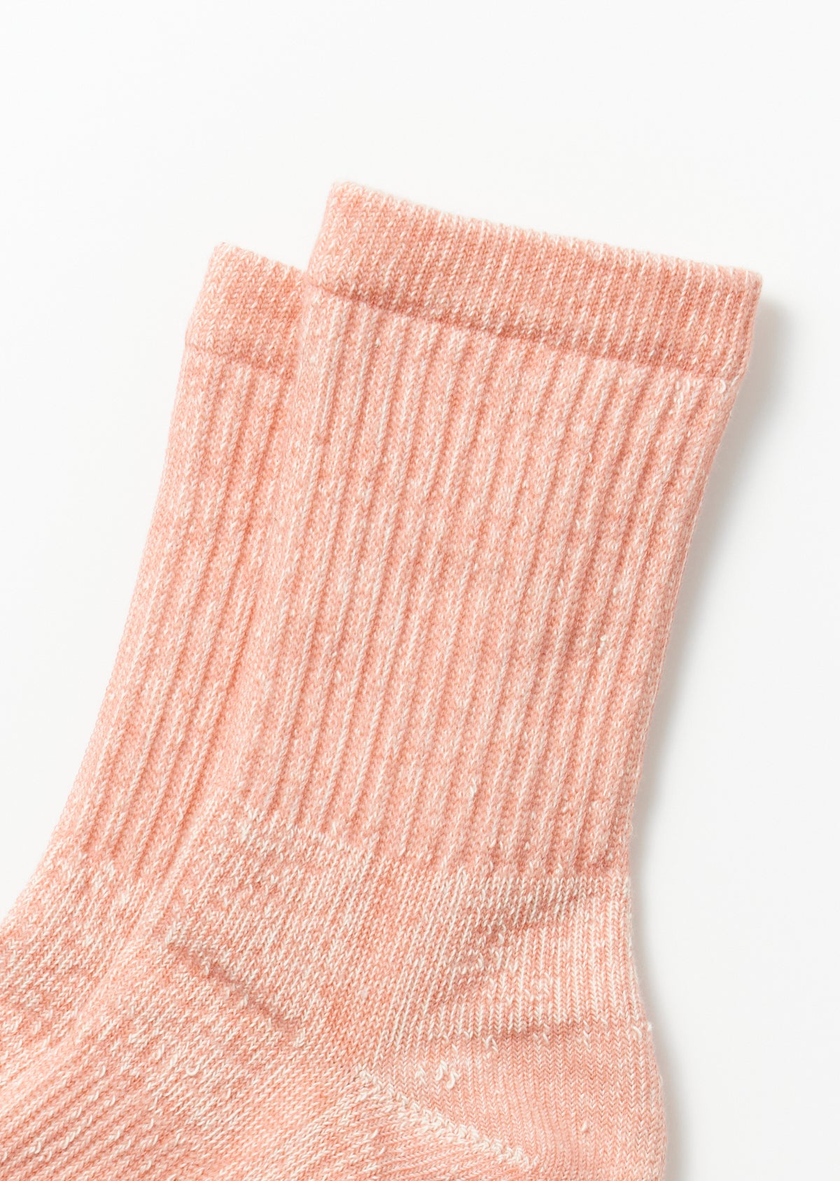 DOUBLE FACE MINI SOCKS - SALMON