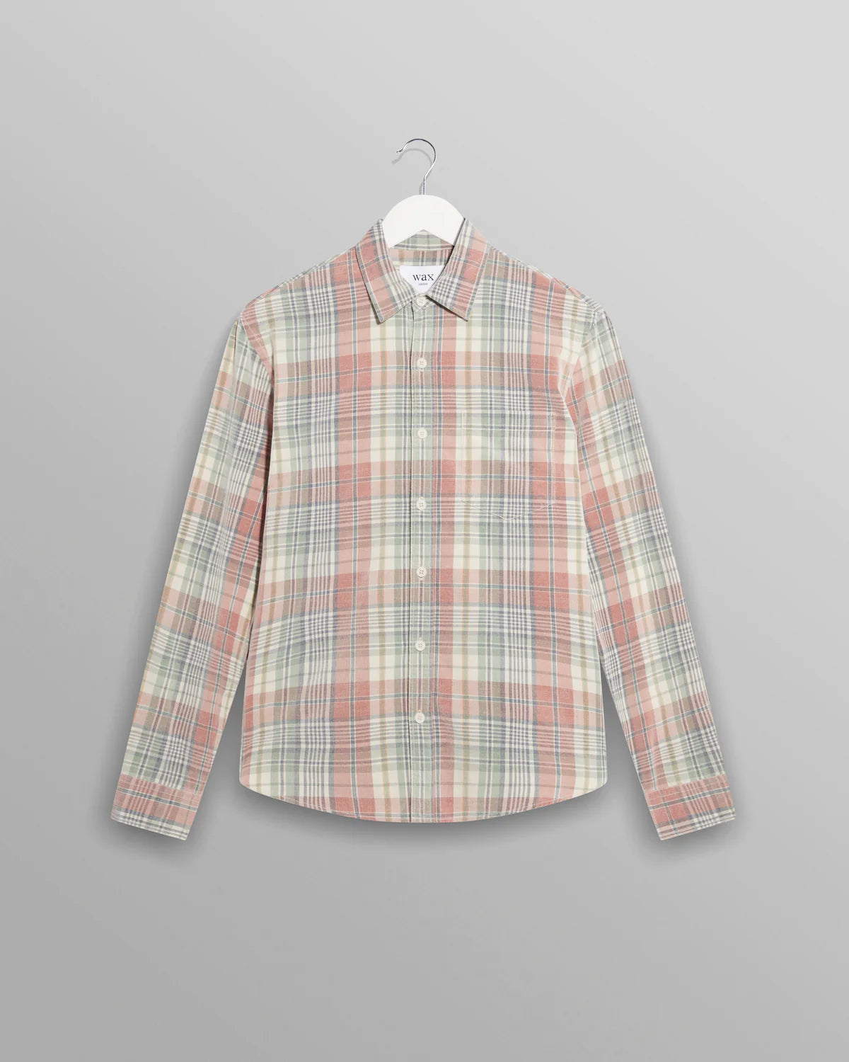 SHELLY SHIRT PINK/SAGE CORD