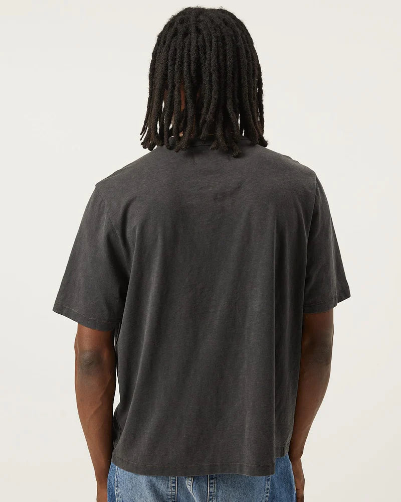 SLUB TEE - BLACK
