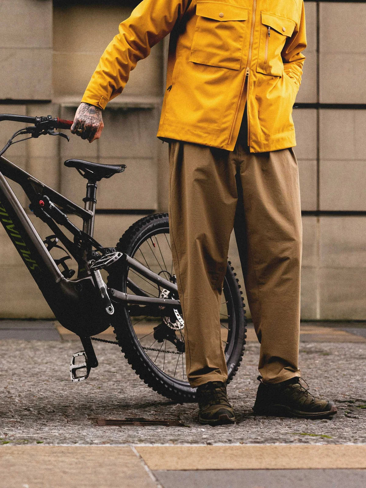 CLYDE PANT - KHAKI CORDURA 4 WAY STRETCH
