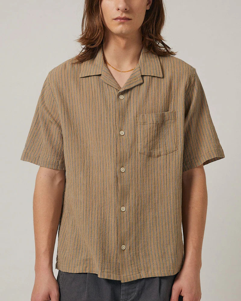 HIGH TWIST STRIPE SS CAMP