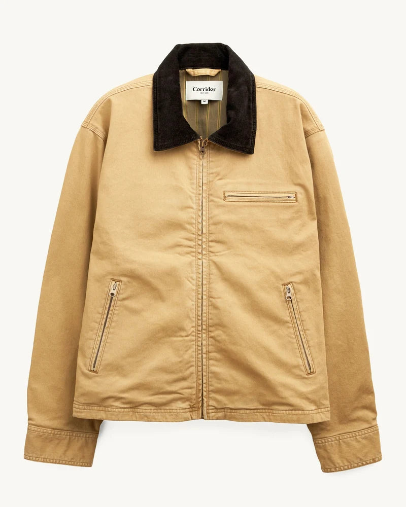UTILITY JACKET - GOLD