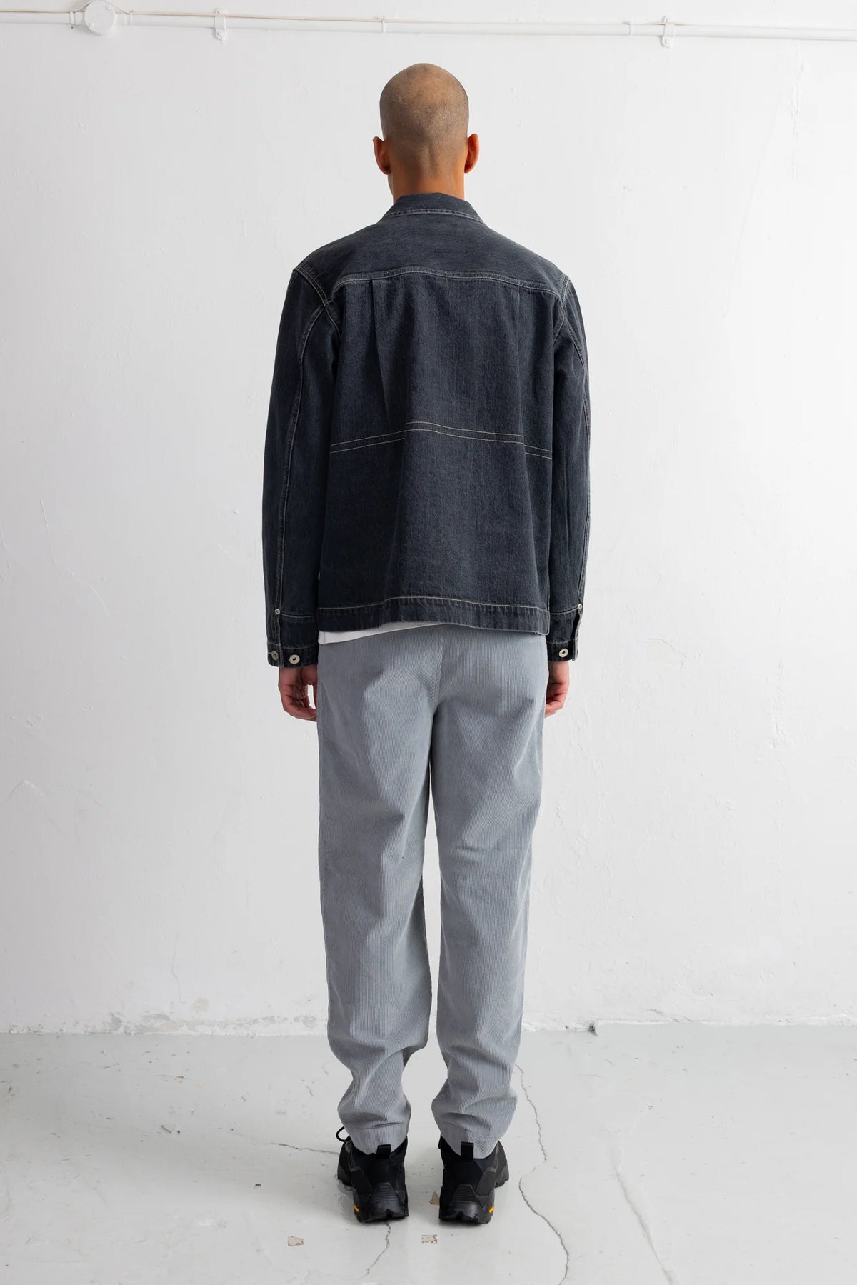 ARCHIVE JACKET - SMOKE GREY DENIM