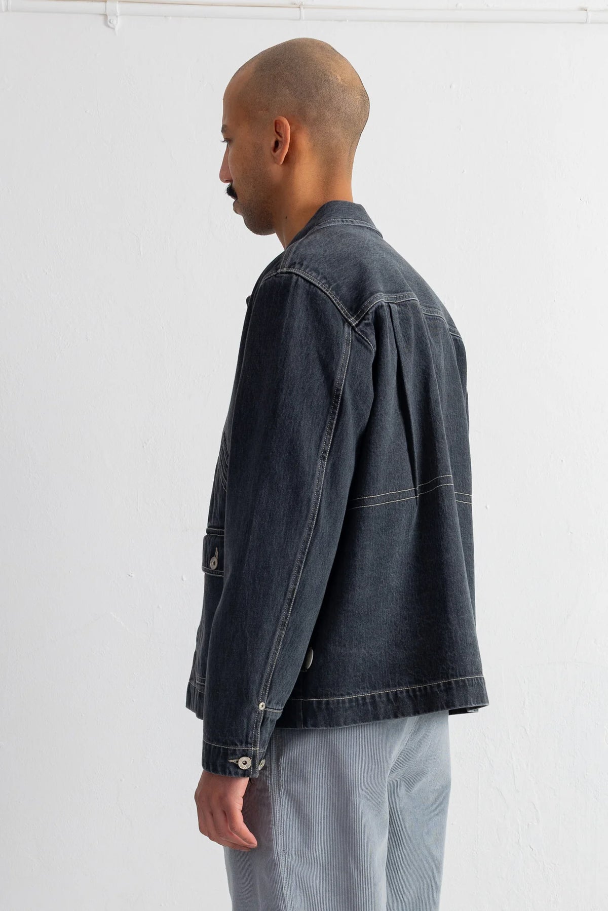ARCHIVE JACKET - SMOKE GREY DENIM
