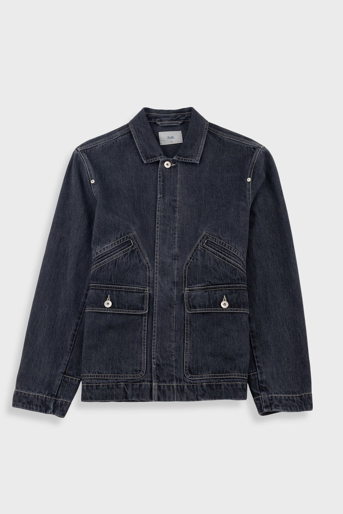 ARCHIVE JACKET - SMOKE GREY DENIM