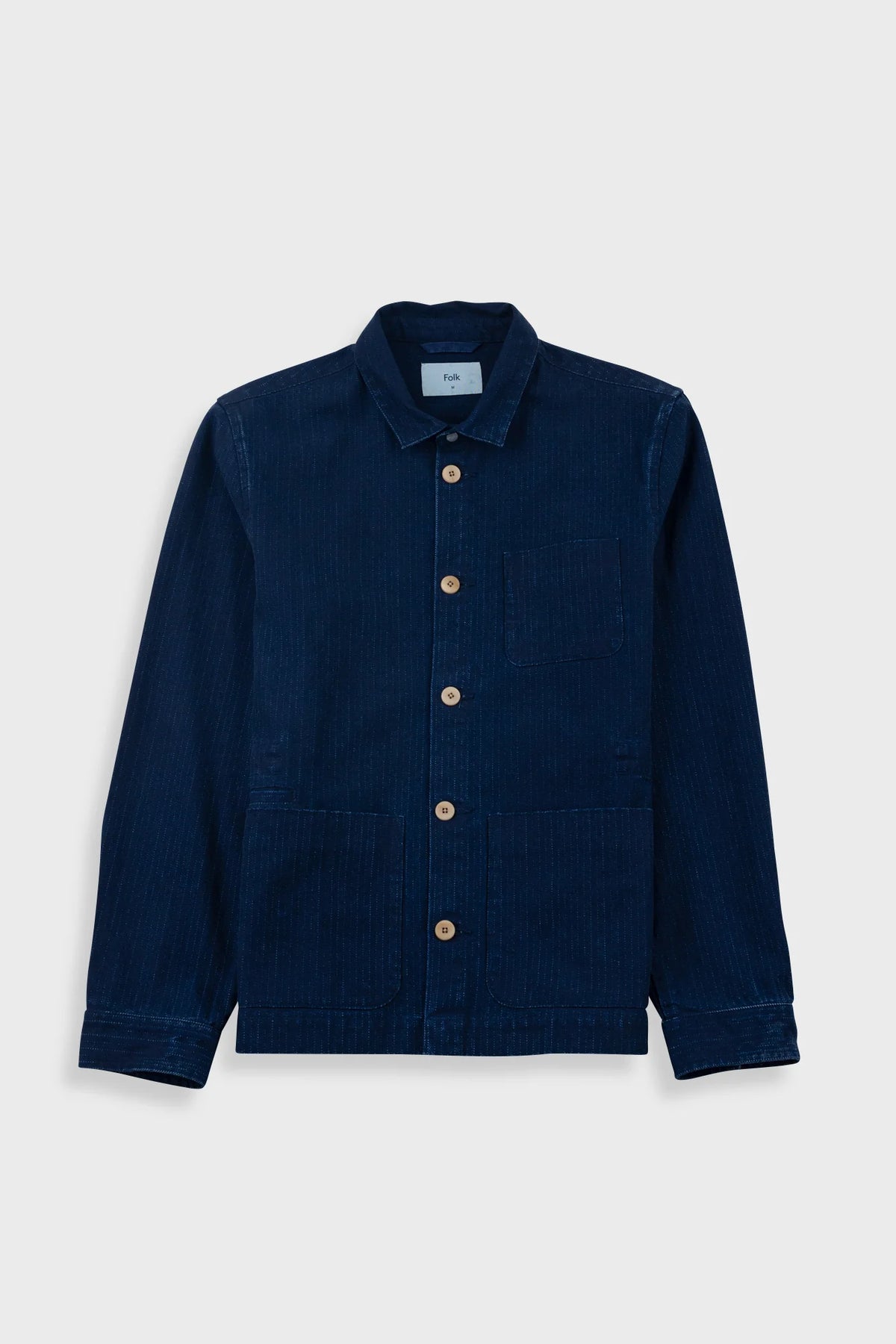 ASSEMBLY JACKET - DEEP INDIGO HERRINGBONE
