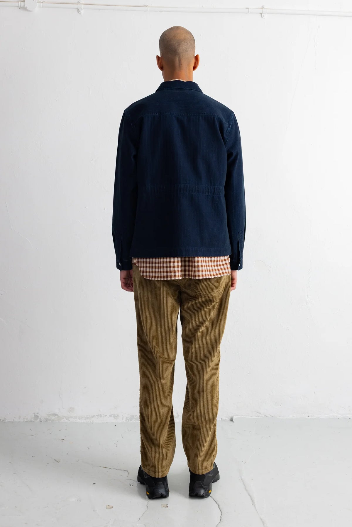 ASSEMBLY JACKET - DEEP INDIGO HERRINGBONE