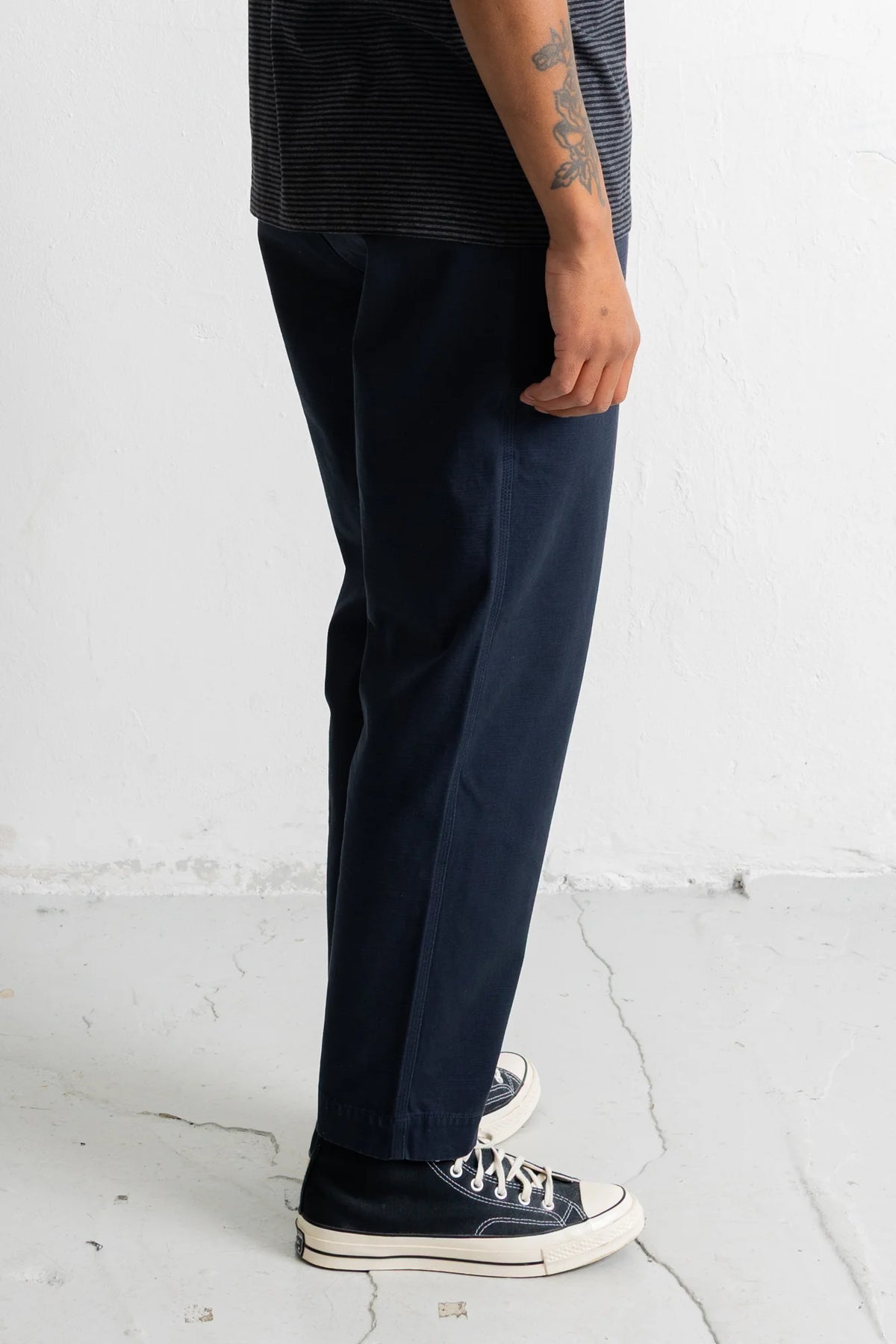 ASSEMBLY PANT - DEEP NAVY SLUB