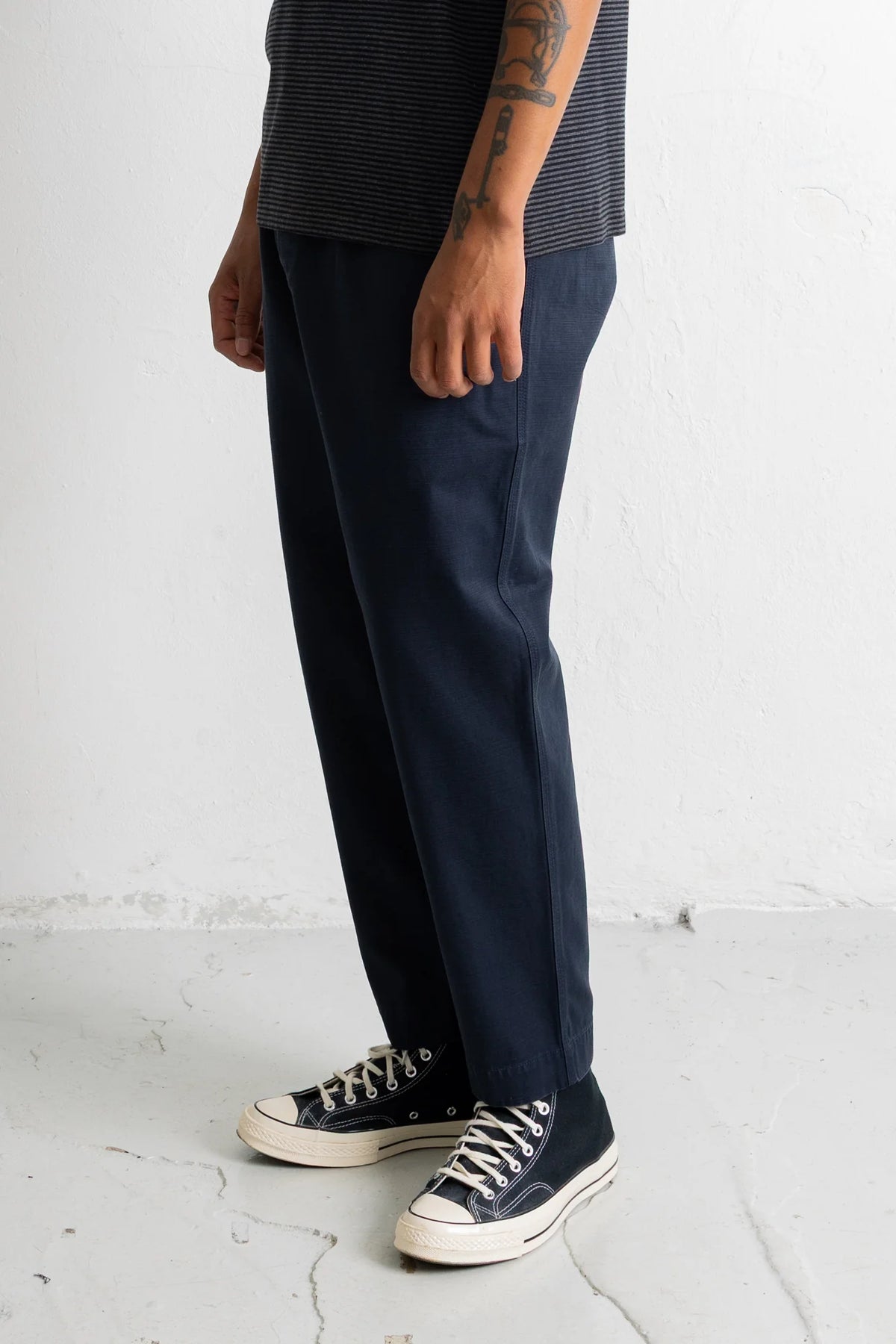 ASSEMBLY PANT - DEEP NAVY SLUB