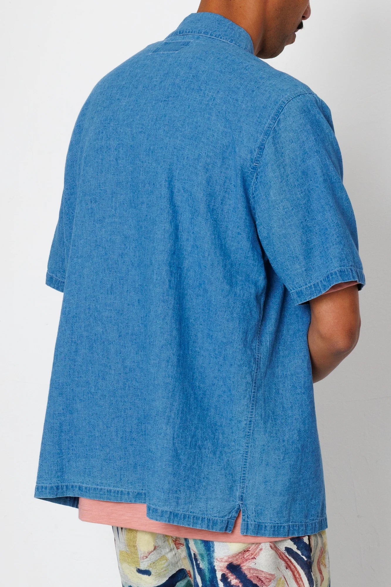 GABE SHIRT - INDIGO LINEN