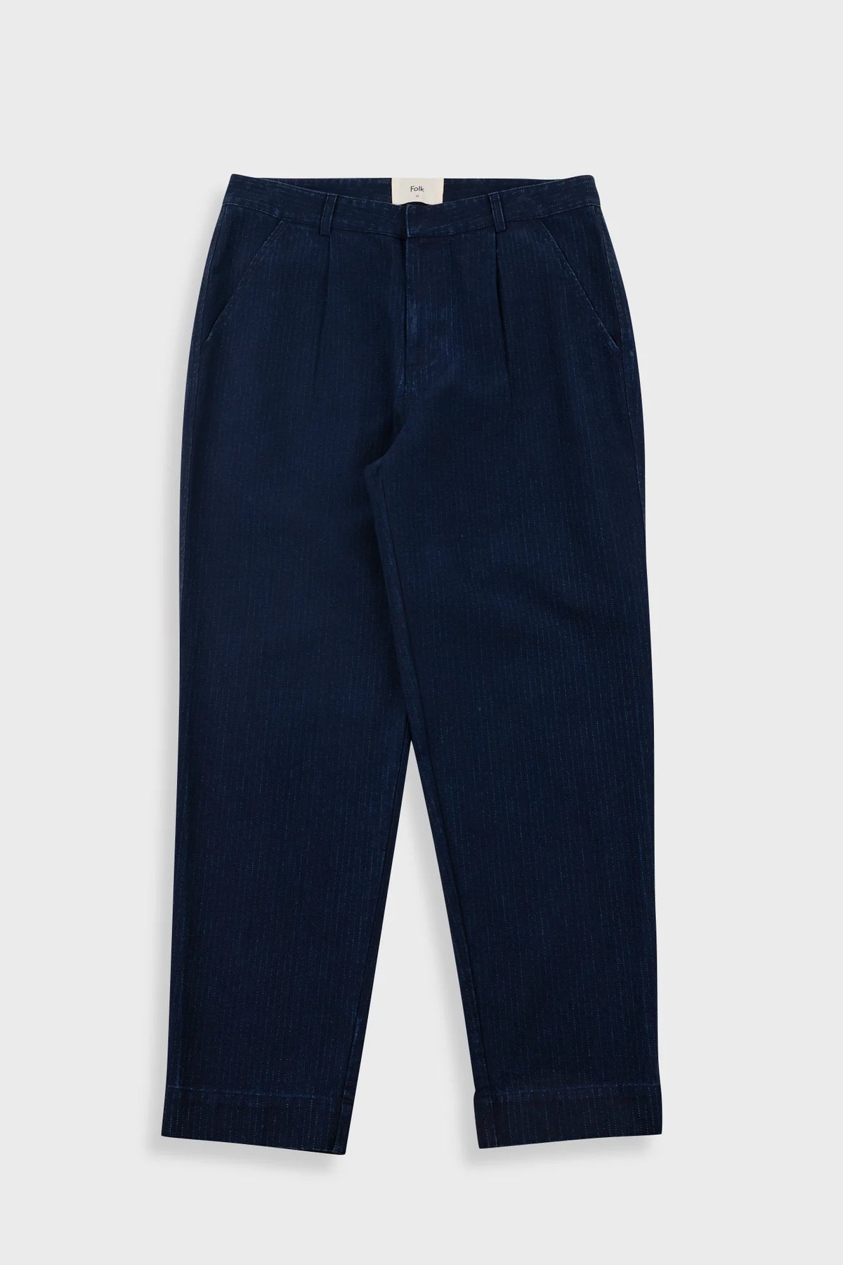 SIGNAL PANT - DEEP INDIGO HERRINGBONE