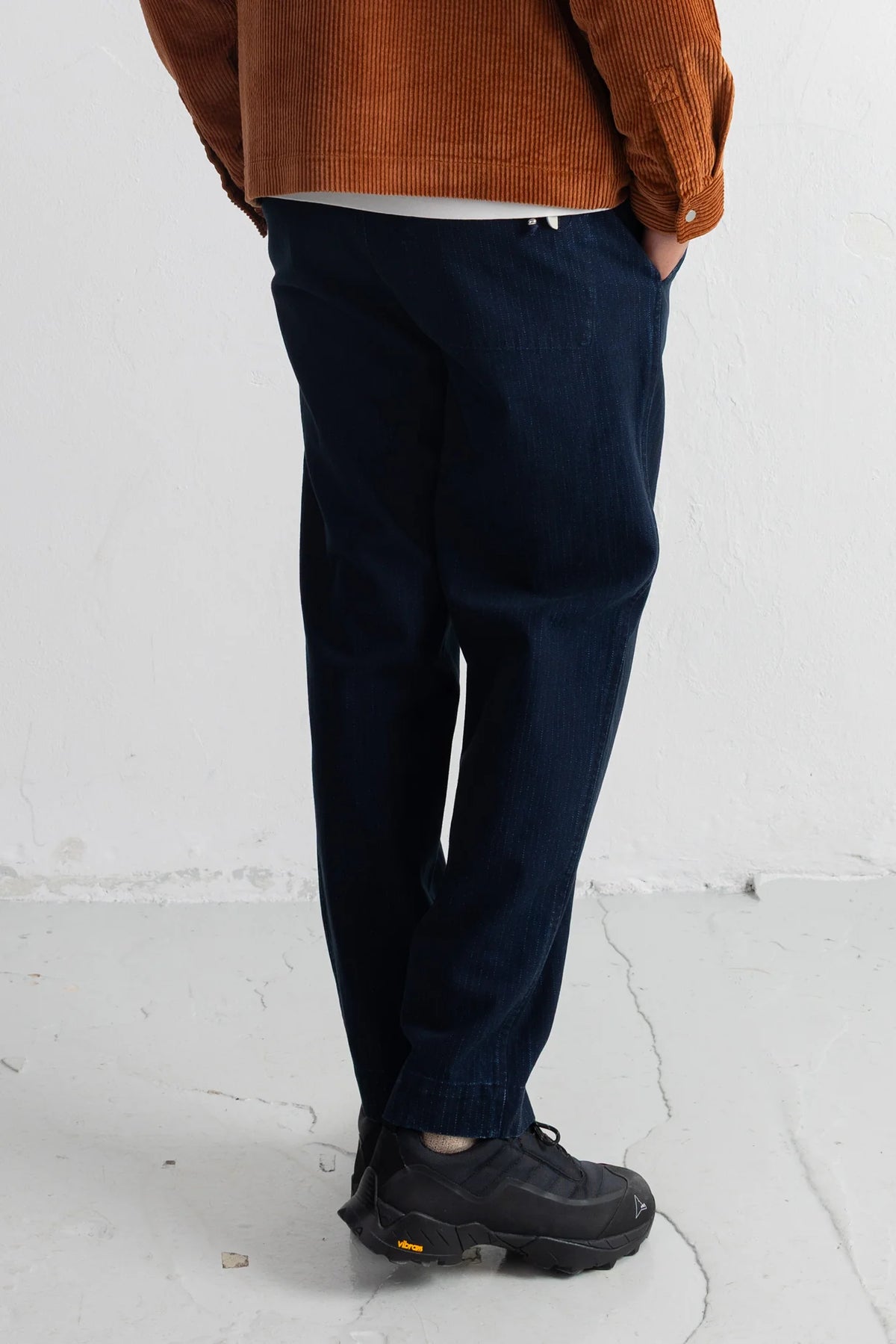 SIGNAL PANT - DEEP INDIGO HERRINGBONE