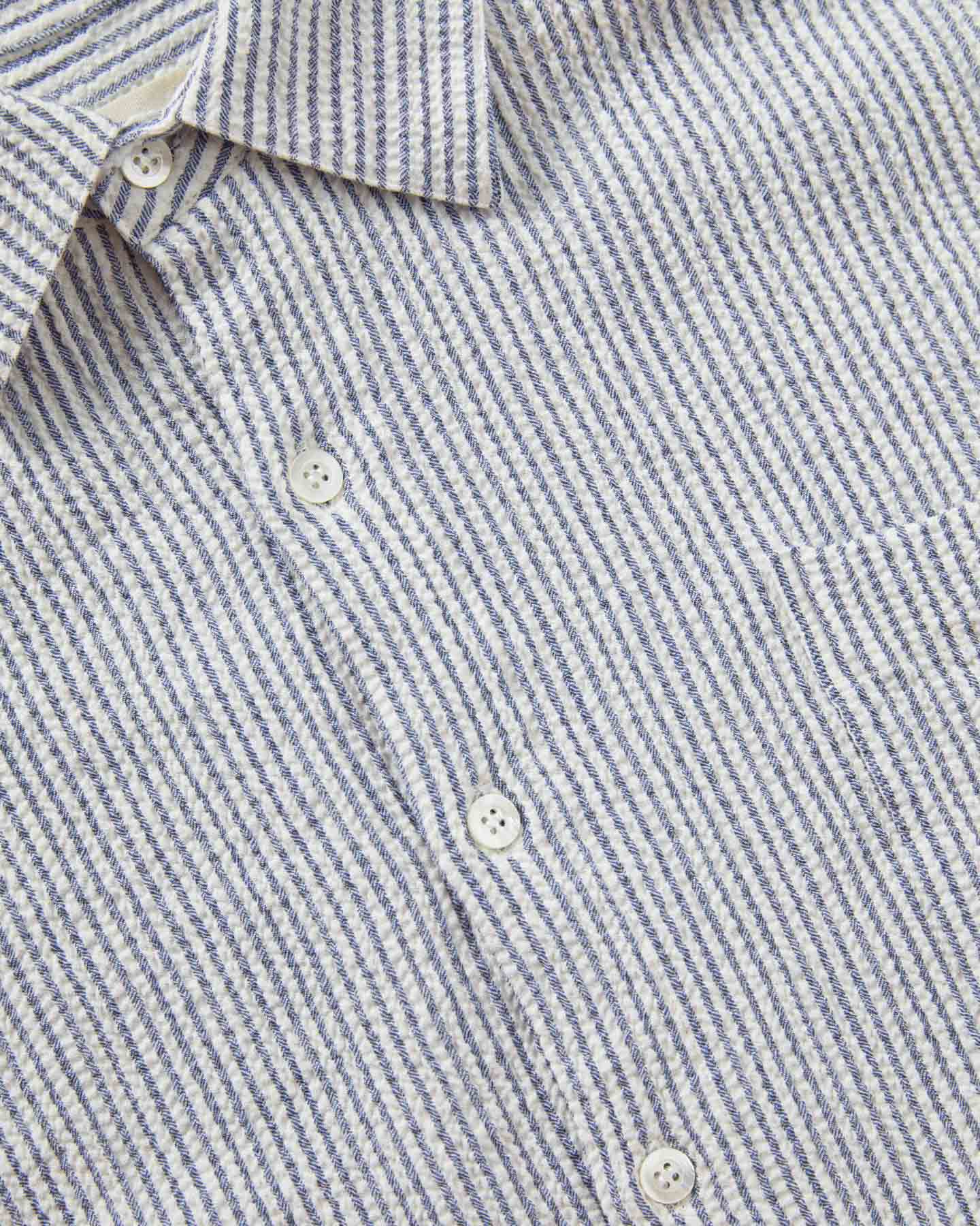 ROQUE SHIRT - BLUE STRIPES