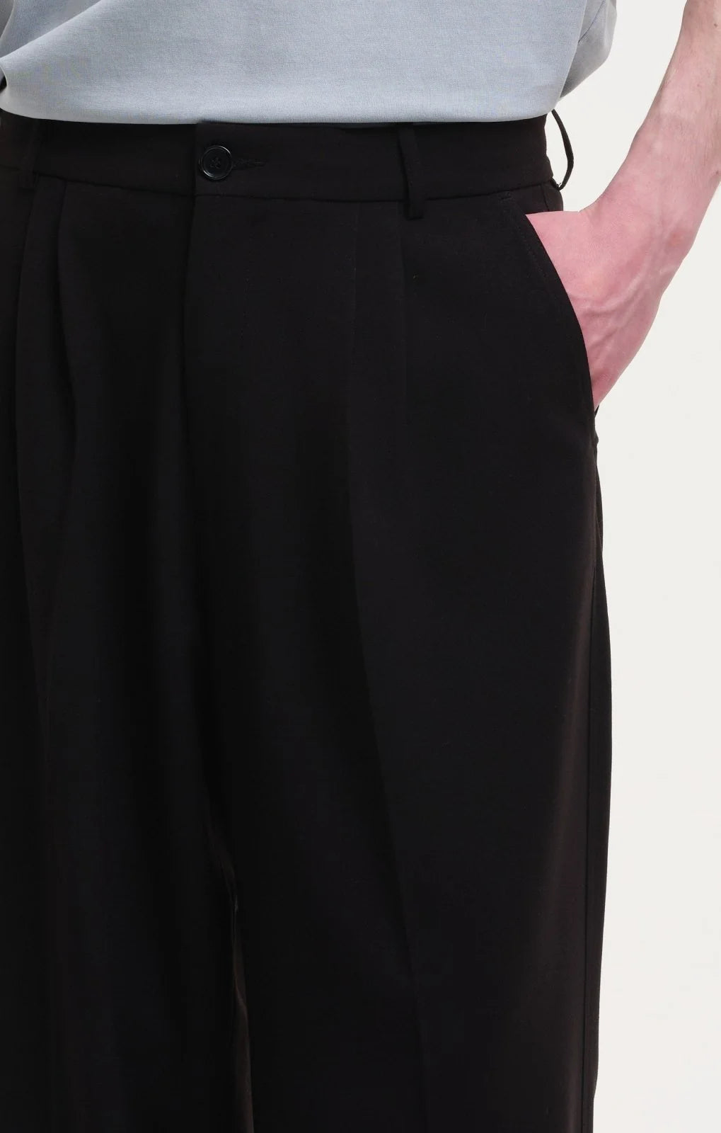 MORRIS D TROUSERS - BLACK
