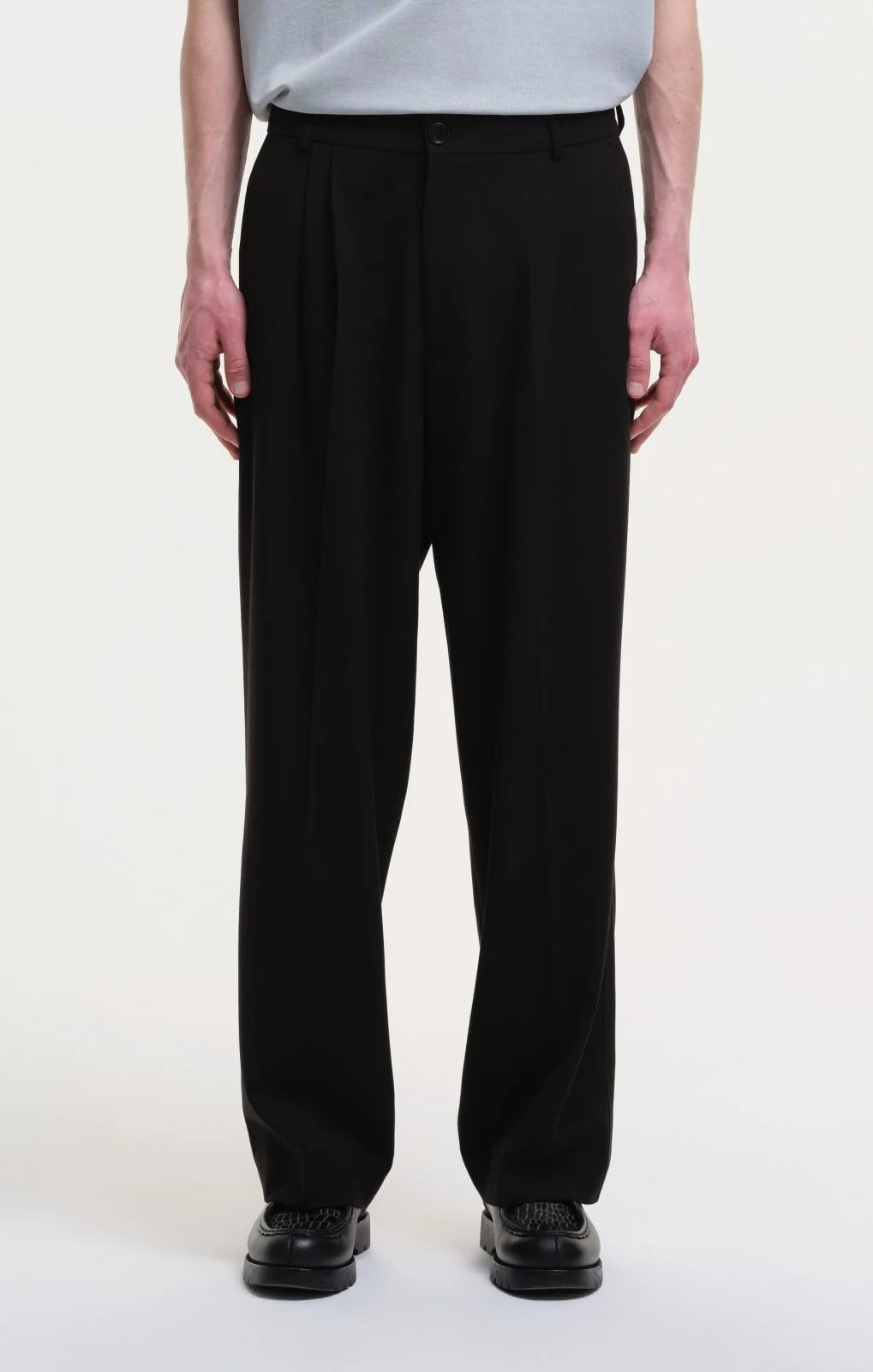 MORRIS D TROUSERS - BLACK