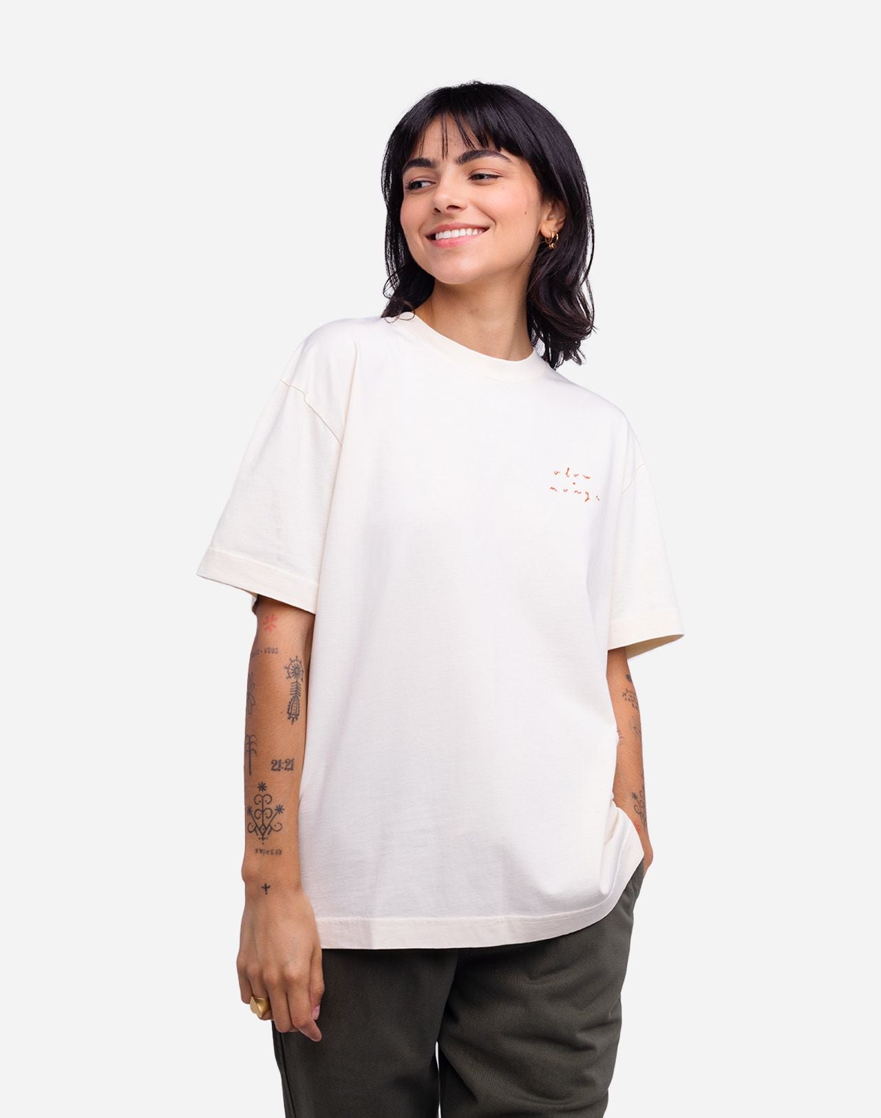 ECRU GRAPHIC TEE