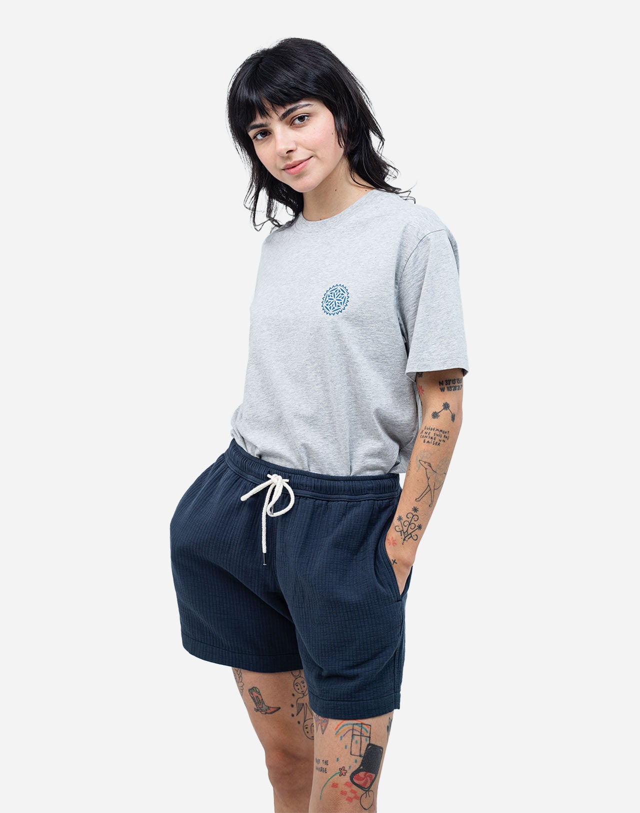 BODHI SHORTS - BLEU NUIT