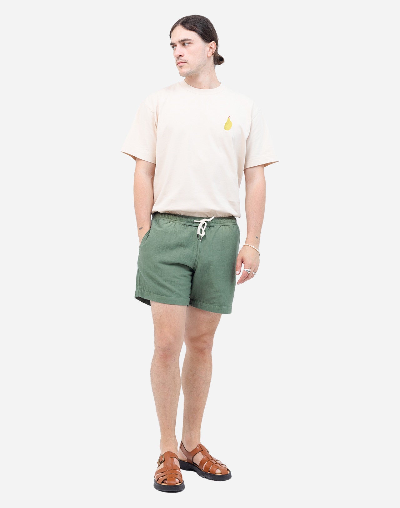 BODHI SHORTS - VERT OLIVE