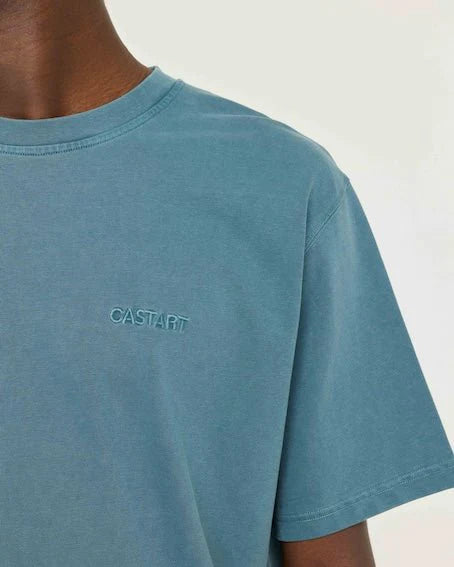 STONEWASH TEE - DARK GREEN