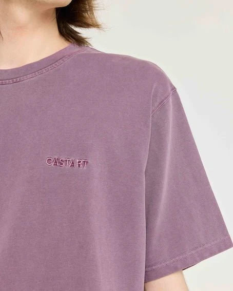 STONEWASH TEE - PURPLE