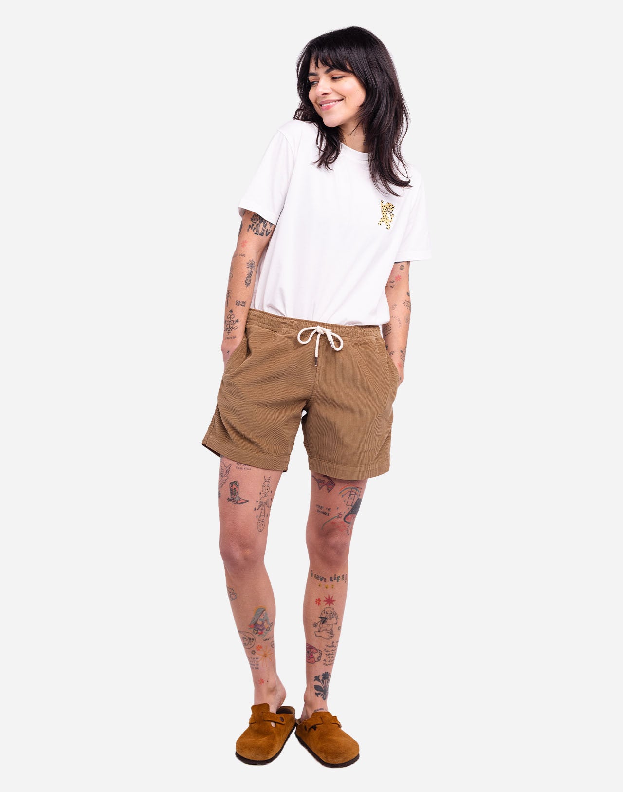 BODHI SHORTS - TAUPE