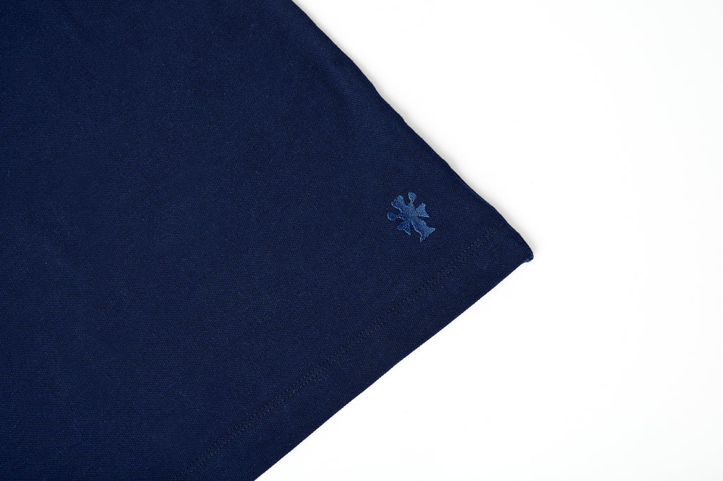 THE PIQUE TEE - NAVY